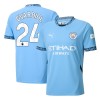 Original Fußballtrikot Manchester City Gvardiol 24 Heimtrikot 2024-25 Für Herren